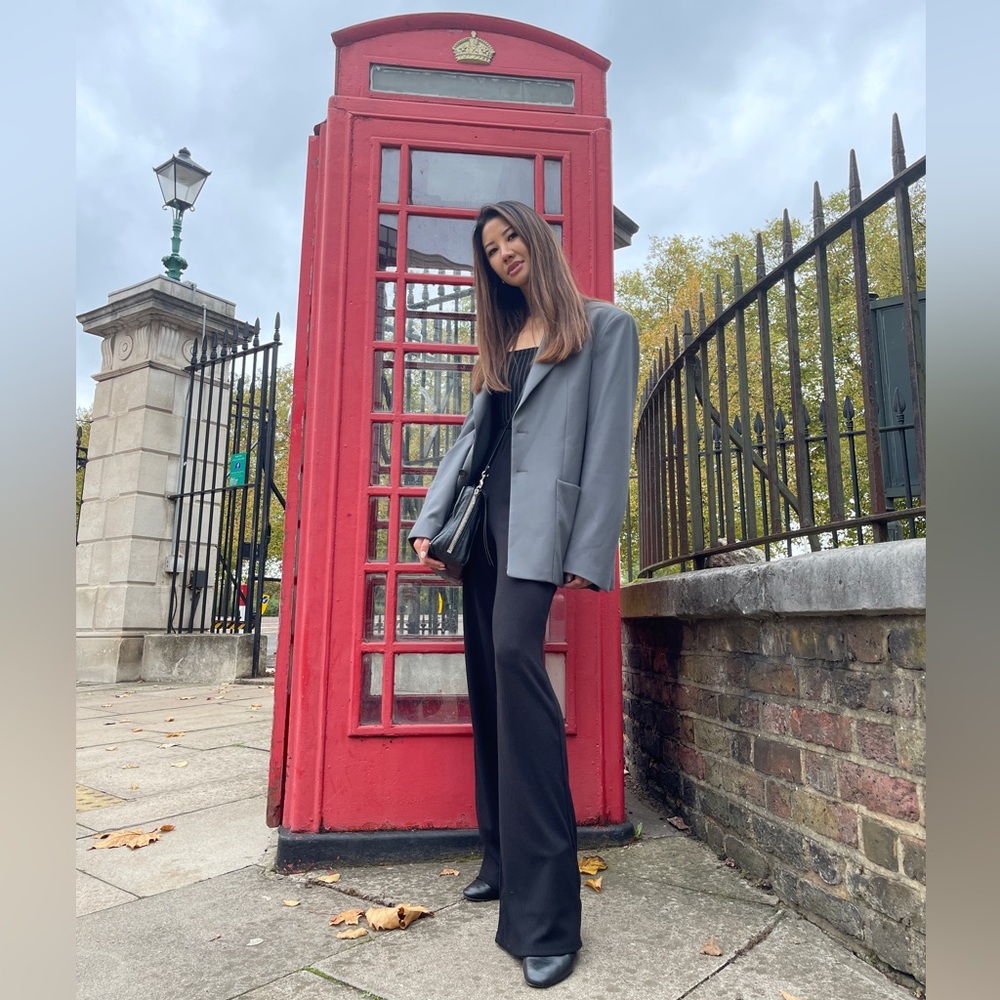 Zara Men’s Gray Suit Jacket Blazer US 36 EUR 46